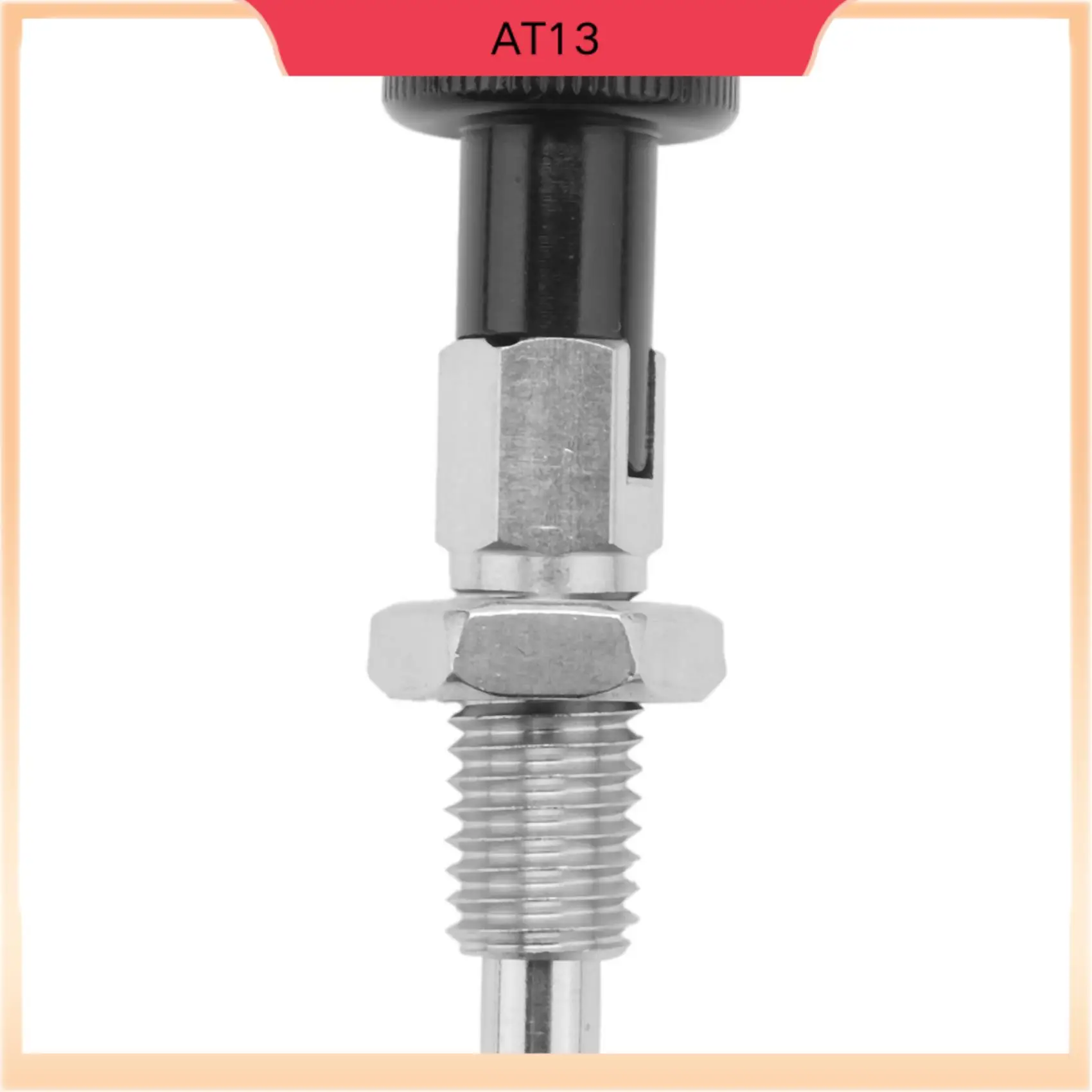 

AT13 6X M10 Самоблокирующийся индексный плунжерный штифт из нержавеющей стали с функцией самоблокировки для разделительной головки