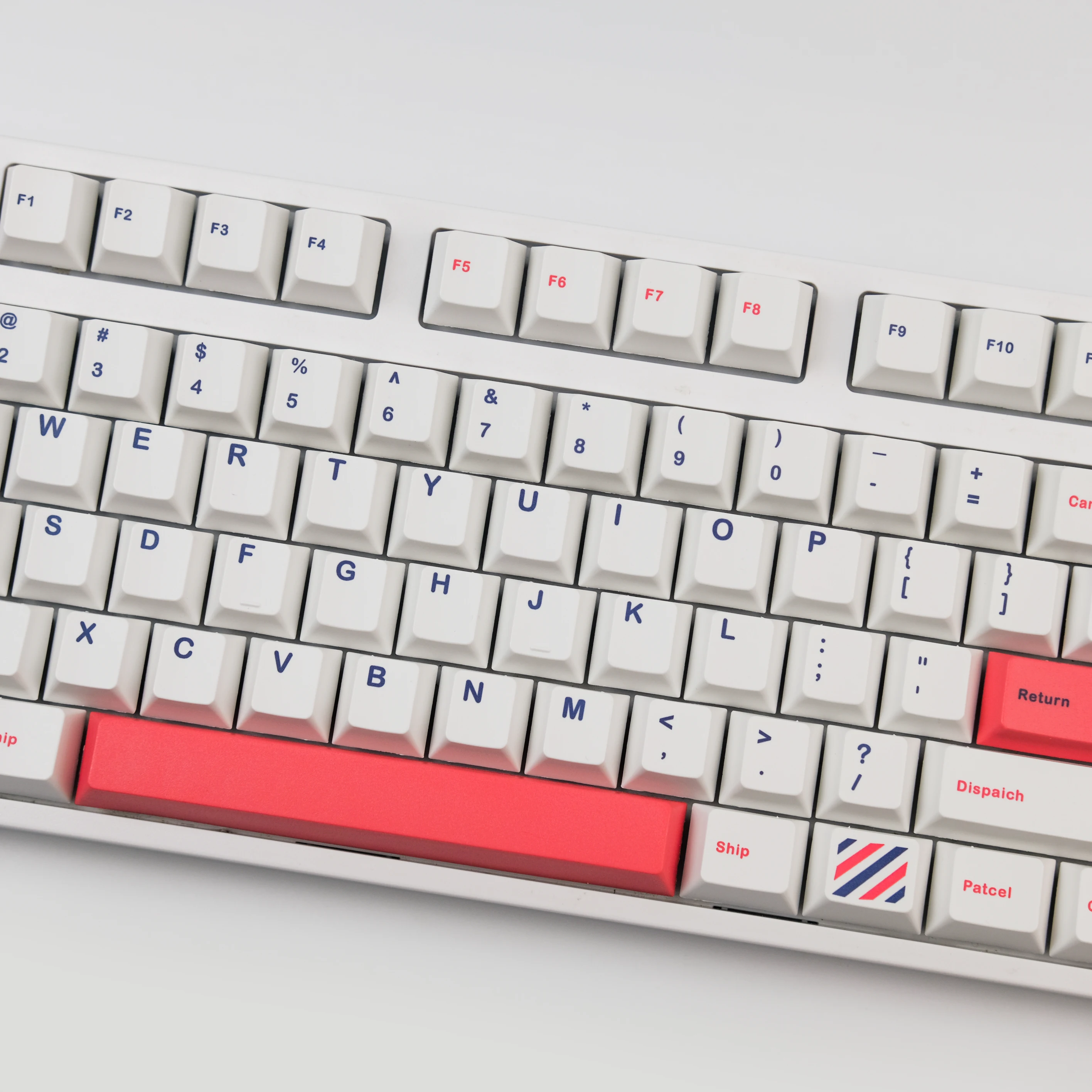 Imagem -03 - Gmk Parcel Keycaps Cherry Perfil Sublimação Pbt Keycap Teclado Mecânico Interruptor mx 6.25u Espaço 7u Gk61 87 131 Chaves