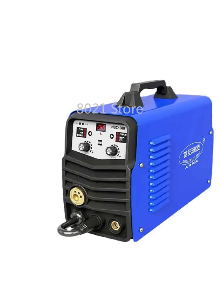 Gas-Free Two-Shielded Welding Machine Carbon Dioxide Gas Shielded Welding Machine Industrial Grade Household 220V Dual-Use