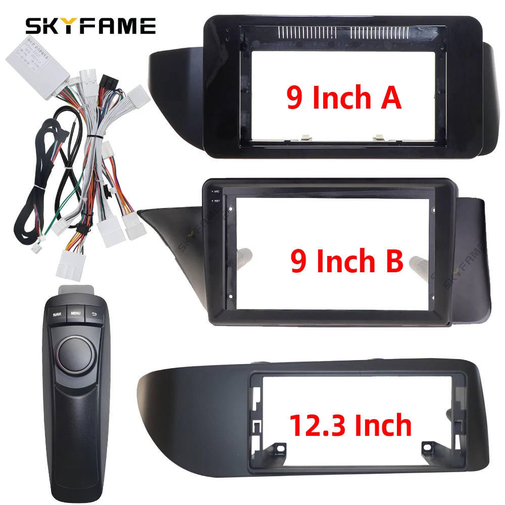 

SKYFAME 9/12,3-дюймовый автомобильный рамочный адаптер Canbus Box Android Радиоприборная панель Комплект для Lexus ES ES250 ES300 ES350