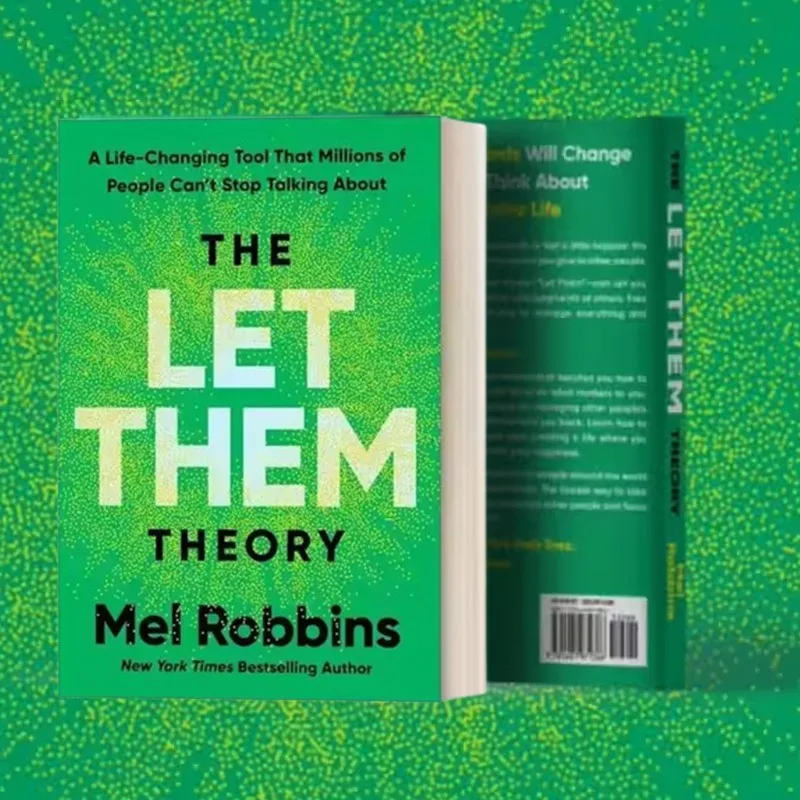 

1 Year Let Them Theory Daily Planner - Spiral Bound Weekly & Monthly View, Green Dot Pattern Cover, Change-Life Tools for Adults