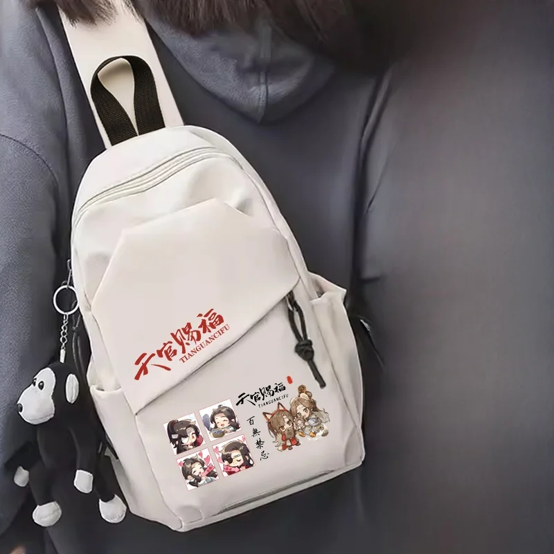 大容量カジュアルクロスボディバッグユニセックスナイロンバックパック携帯電話ホルダー女性用スタイル学生レジャースポーツバッグ