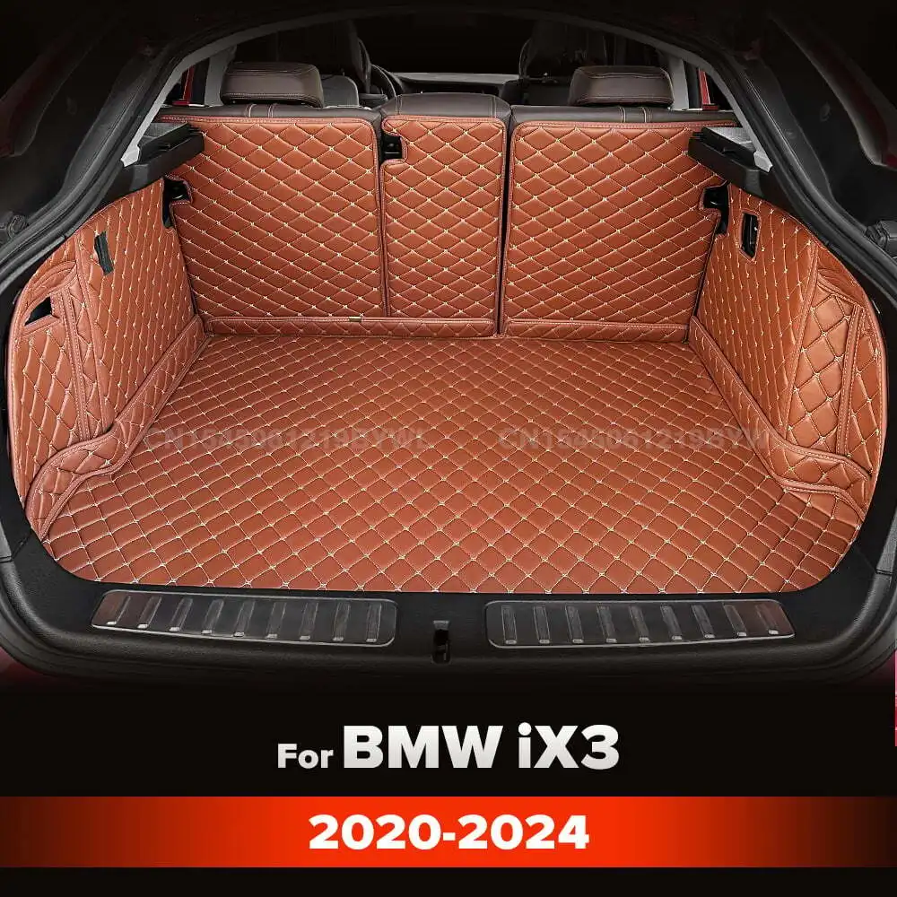 

Для BMW iX3 2020 2021 2022 2023 2024 Автоматический коврик для багажника с полным покрытием, автомобильный защитный коврик, грузовой вкладыш, аксессуары для интерьера
