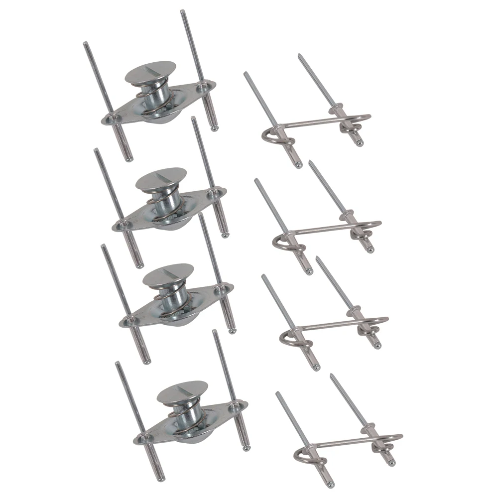 For ATV UTV Quarter Turn Self Ejecting Fastener Spring Loaded with Springs and Plates For Fastening Sheet Metal and Door Panel
