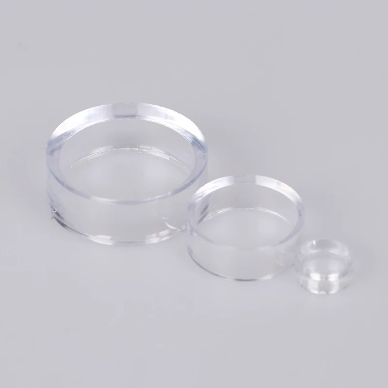 10pcs Acrylic Clear Display Stand Sphere Holder For Crystal Ball Base Pedestal Support Decor Pedestal