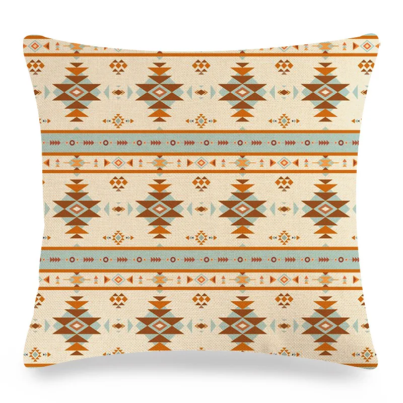 Persia Boho Pillowcase Indian Ethnic Bohemian Pillow Cases for Pillows Decorative Cushions for Bed Sofa Garden Chair Living Room