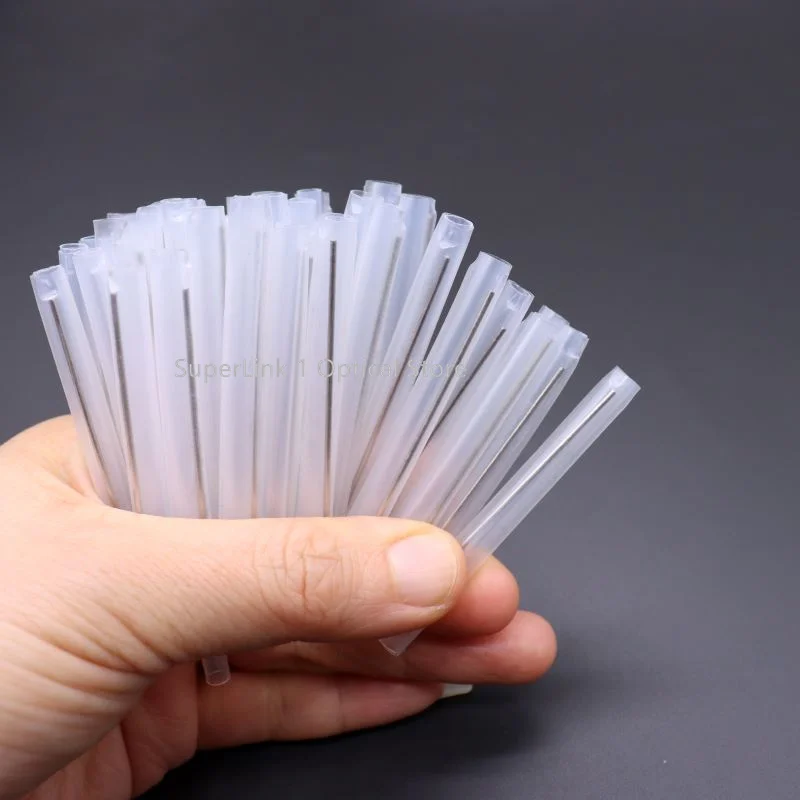 500/1000pcs  Fiber optic tube 6.0*5.5mm 1 PIN Fiber Cable Protection Sleeves FTTH heat shrink splice protector for Drop Cable