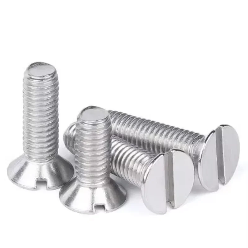 

StIRjGKA 30 шт. M3 винты с полукруглой головкой одно слово винт с плоской головкой механические болты болт из нержавеющей стали GB68 5 мм-40 мм длина