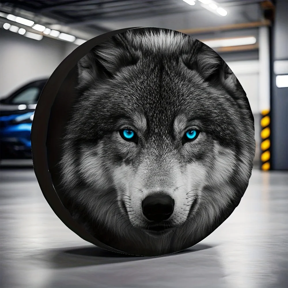 1 pièce, couvre-pneus pour chien en tissu polyester polyvalent, adapté aux zones de stationnement communautaires sans besoin d'électricité