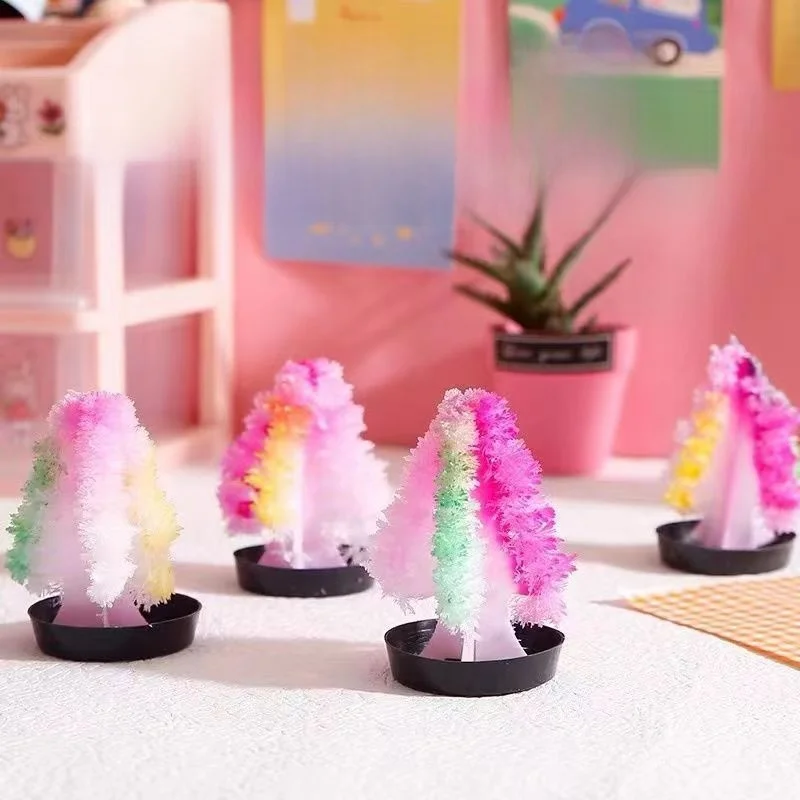 

Волшебный кристалл ручной работы Cisas, крыло дерева, снежинка, украшение «сделай сам», праздничный подарок для детей, открытка, бумажное дерево Crt