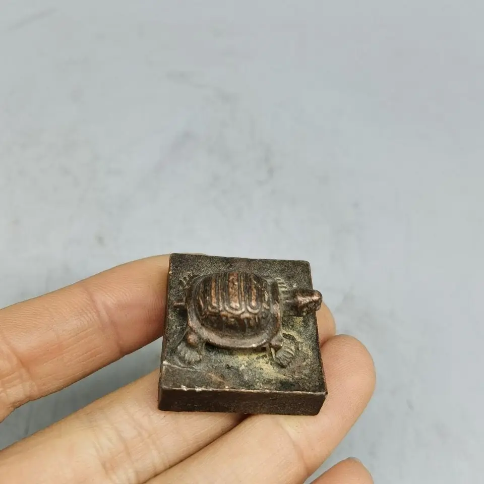 Vintage sea turtle seal stamp Statue Sculpture Figurines Home Garden Decoration Statues For House ﻿