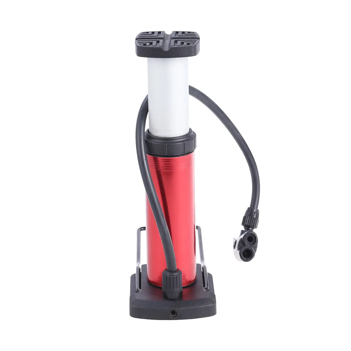 

Mini Portable Bike Tire Pump Aluminum Barrel Multi-Valve Inflator Bike Air Pump for Road Mountain Electric Vehicle Ball Free Gas