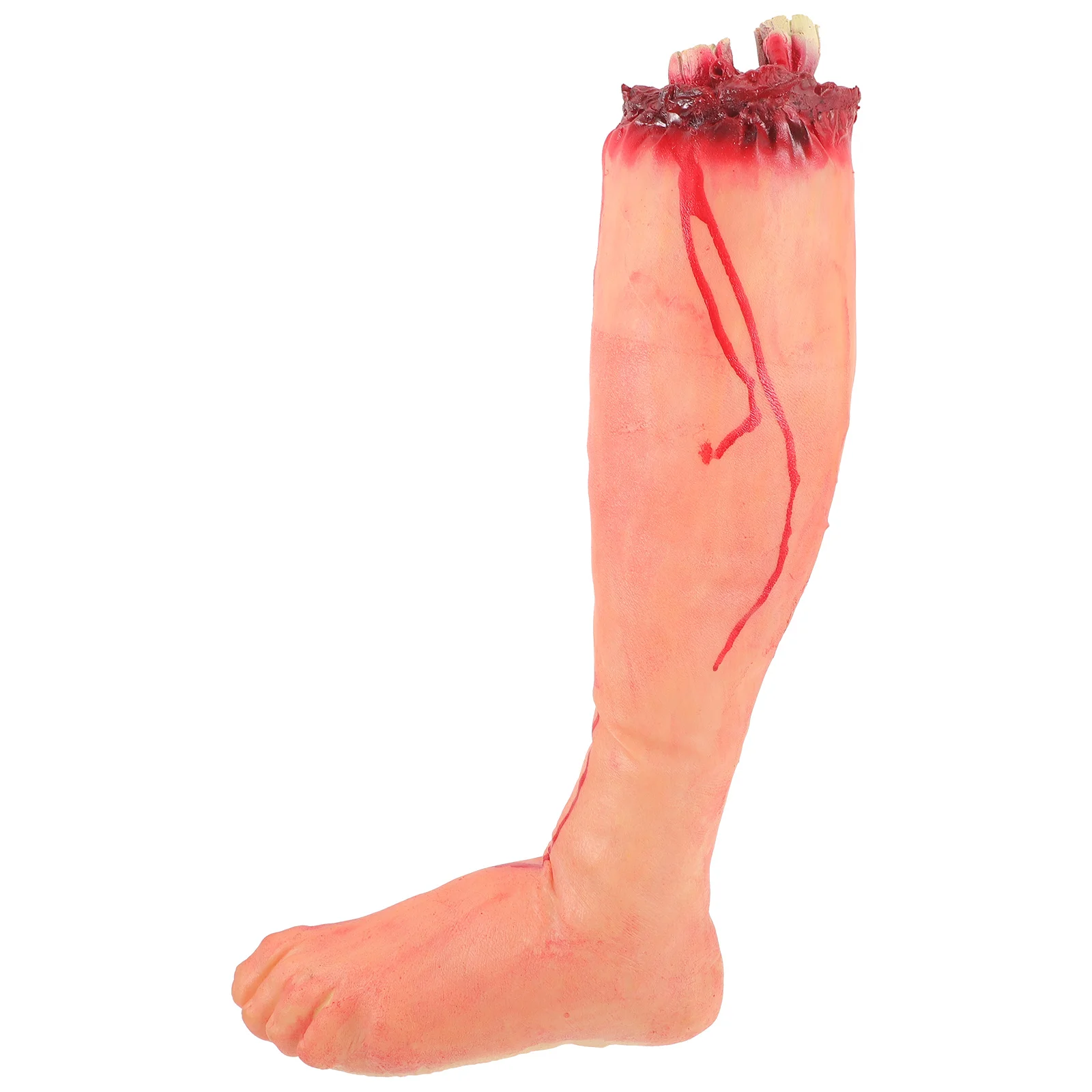

Реалистичная кровавая нога-макет для Хэллоуина, маскарада, карнавала, Рождества, Пасхи – жуткий реквизит в виде поврежденной конечности
