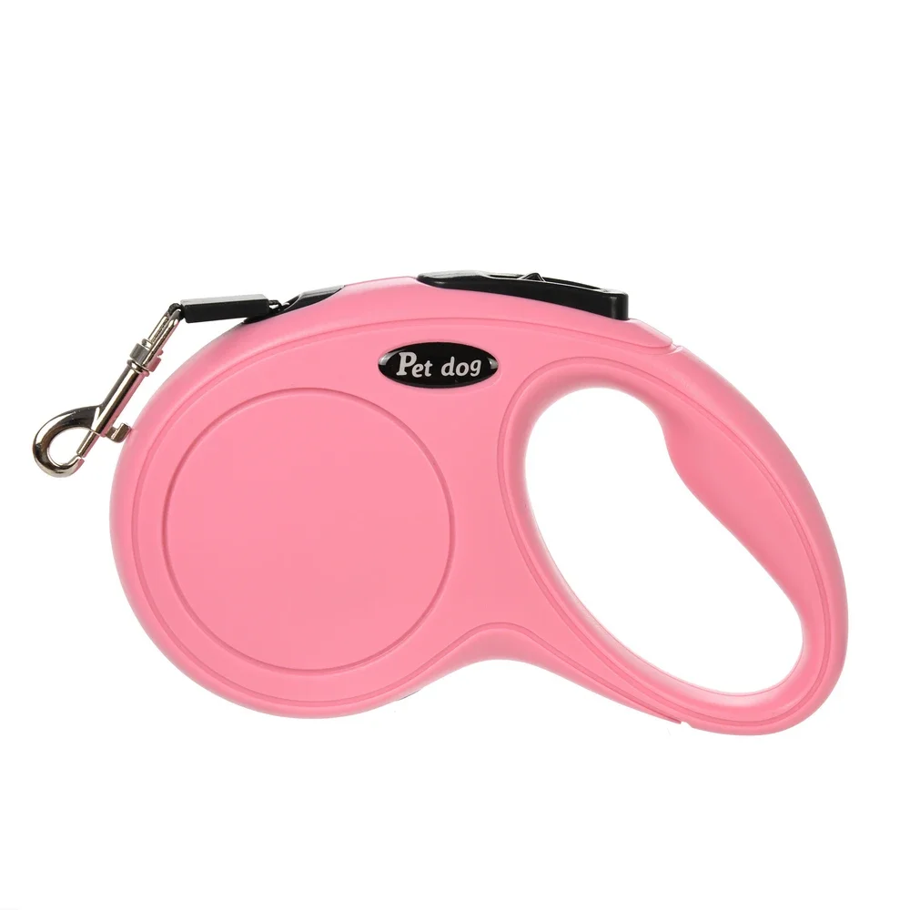 3m/5m Automatisch Einziehbare Haustier-Leine, Robuste Nylon-Ausziehleine für Kleine und Mittelgroße Hunde & Katzen, Welpen-Spaziergangsleine – Detail 6