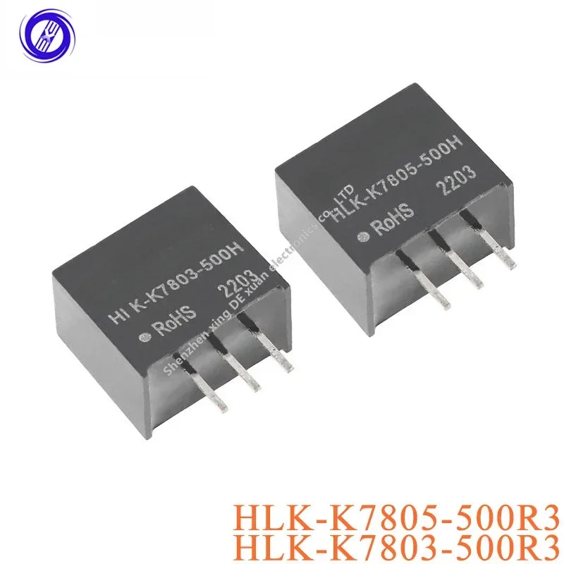 2PCS K7803-500R3 K7803-500R3 DC-DC Non-isolated Power Module Ultra Wide Voltage Input 5V 3.3V Regulated Output Protection