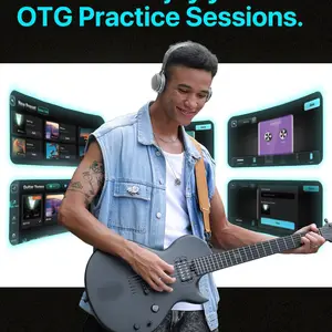 Enya-Nova Go Sonic Carbon Fiber Electric guitar with Bag for beginners and adults 10 Main Sales Electric Guitar - №5