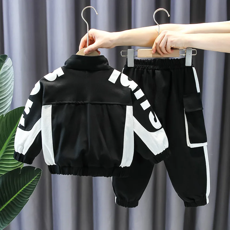 Boys Clothing Sets Spring Autumn Children Fashion Jackets Pants 2pcs Tracksuits For Baby Sports Suit Kids Costume Outfits Teens