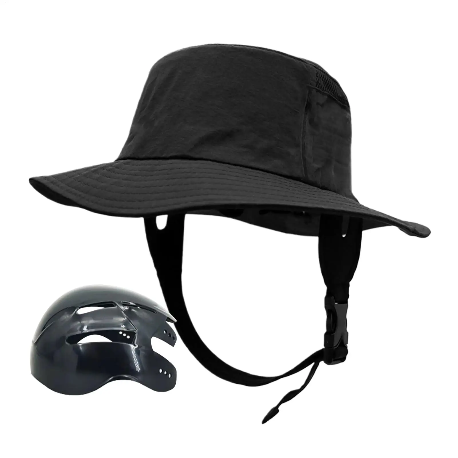 Sunhat Helmet Wide Brim Bucket Hat Unisex Foldable  Hat Lightweight UV Protection for Beach Fishing Hiking Surfing Travel