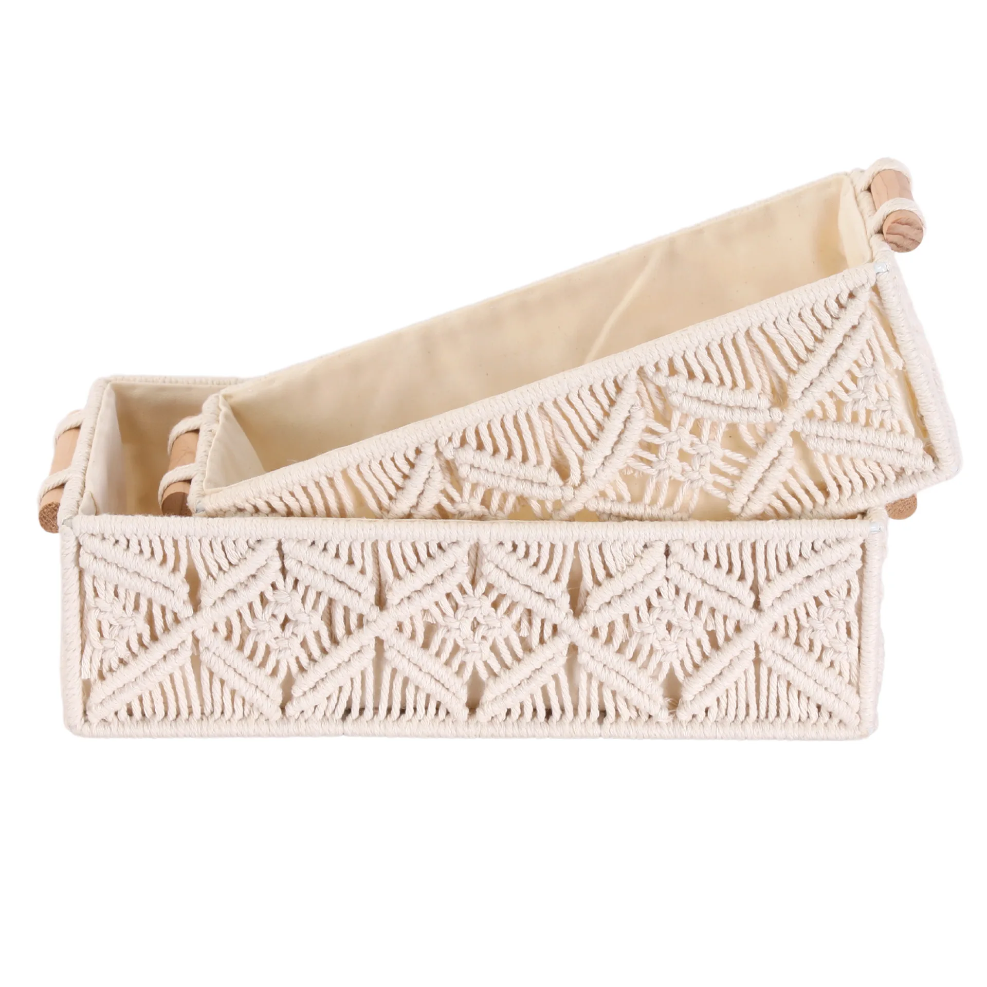 Storage Basket Boho Decor Baskets for Organizing Woven Decorative Basket for Countertop Toilet Paper Basket for Toilet Tank