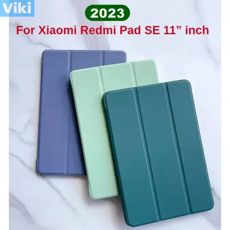 

For Xiaomi Redmi Pad SE Case 11 inch 2023 Auto Sleep Cover funda For redmi pad se 11” case Magnetic Stand Case Coque Capa