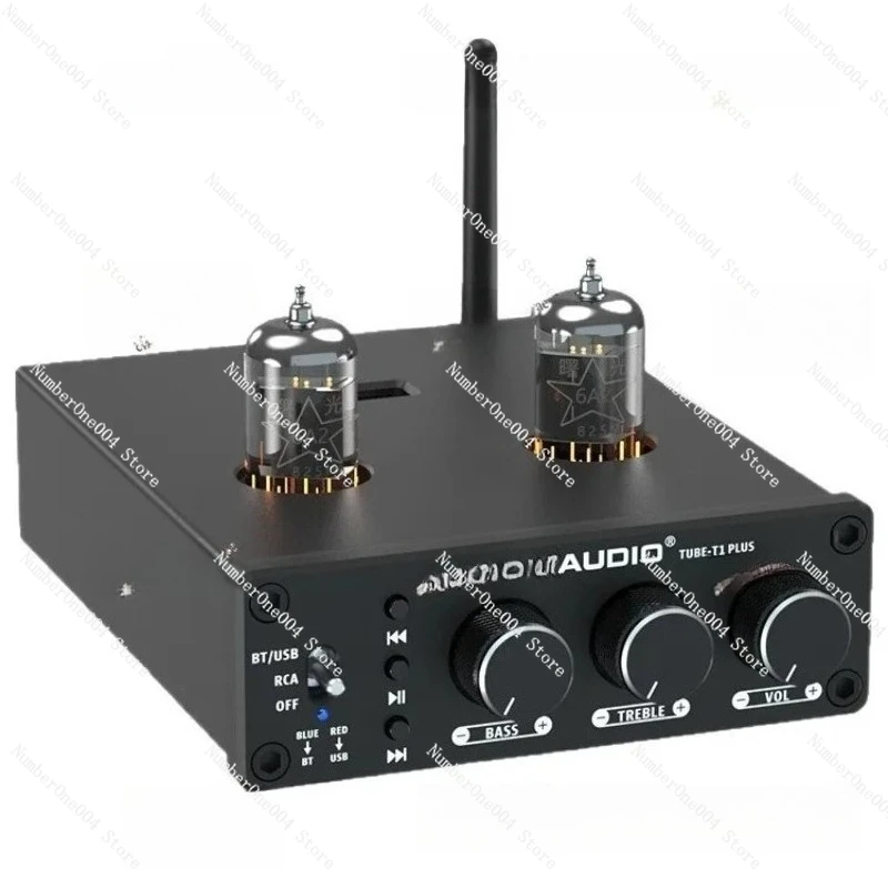 

USB Bluetooth 5.0 без потерь HIFI Bile Machine Высокий и низкий звуковой ламповый предусилитель