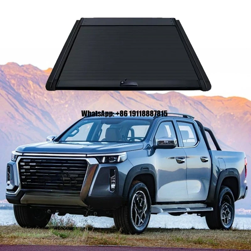 

Roller Shutter Lid for Changan Pickup Truck Kaicheng F70 Hunter Retractable Aluminum Alloy Tonneau Cover Pick up Trunk Bed Cover