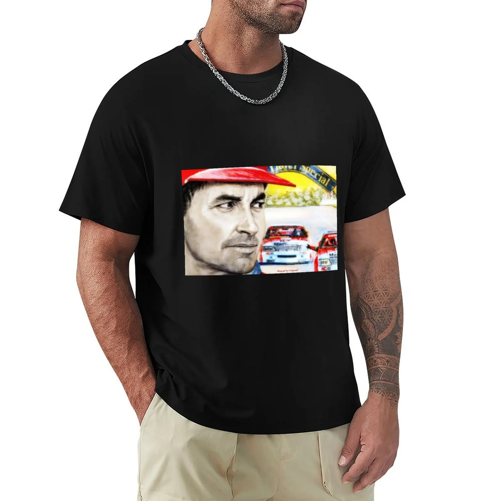 

Футболка Peter Brock 051, забавная футболка, летние топы, мужские футболки с рисунком, большие и высокие