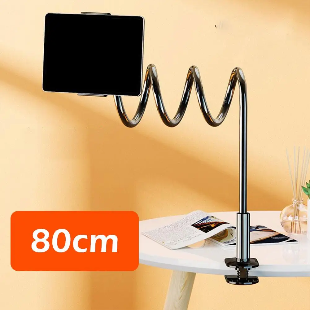 Soporte de montaje para tableta, de brazo largo cuello de cisne Flexible para iPad, iPhone, Switch, Galaxy Tab, Kindle, W9A7