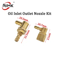 1PC L Type Water Nipples Fuel Nozzles 90 Degree Nozzle Tank Metal Accessories Oil Inlet Outlet Nozzle Kit for RC Aircraft Boat