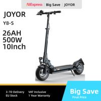 JOYOR Y8-S(ABE) Electric Scooter 10 Inch Wheel 48V 26Ah Battery 500W Motor 40Km/h Max Speed 120KG Load Up to 82KM Mileage