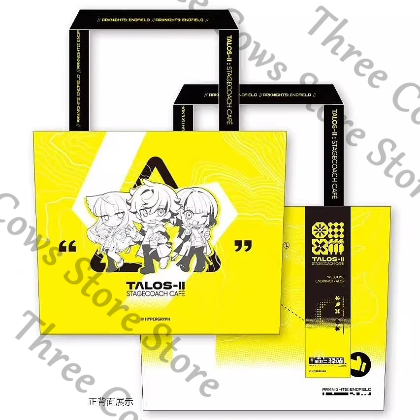 

Anime Arknights: Endfield Endmin Perlica Xiaoraini Cosplay Cartoon DuPont Paper Tote Bag Reticule Single-shoulder Bags Fans Gift