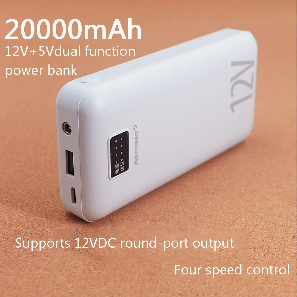 Portable Charger External Battery Pack Power Bank 20000mAh 7.4V DC Heated Vest For iPhone Xiaomi Heating Jacket air conditiong