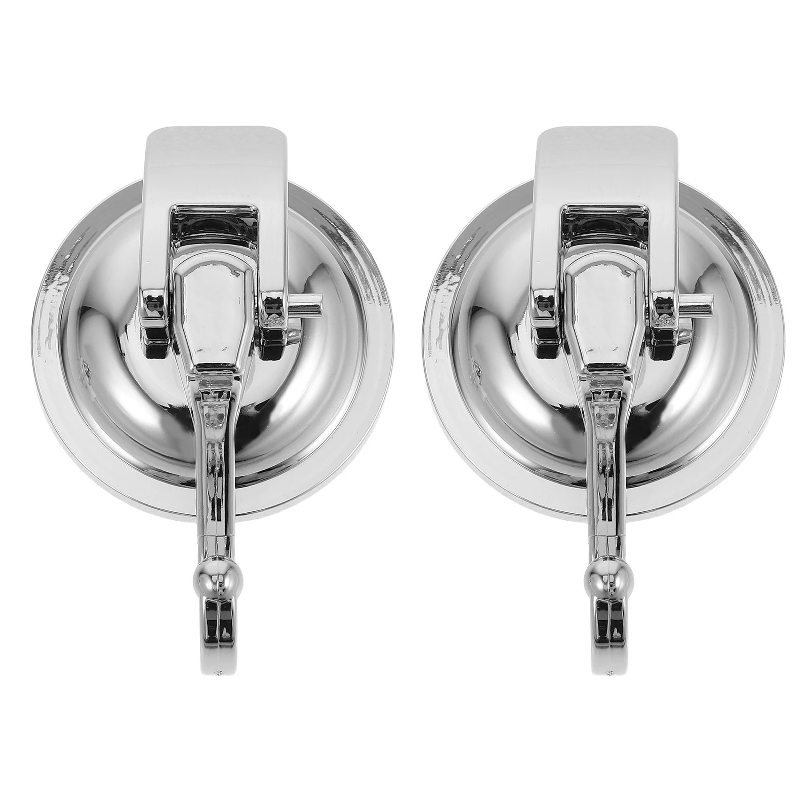 

2pcs Suction Cup Hooks Heavy Duty Wall Suction Hanger Reusable Shower Hooks For Glass Kitchen Dormitory Plastic Hanger