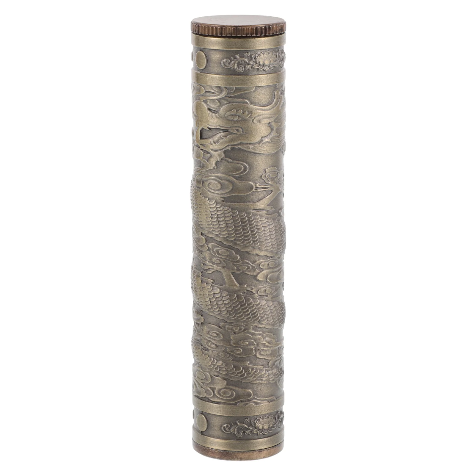 Wishing Tube Dragon Incense Stand Metal Stick Display Holder Burner