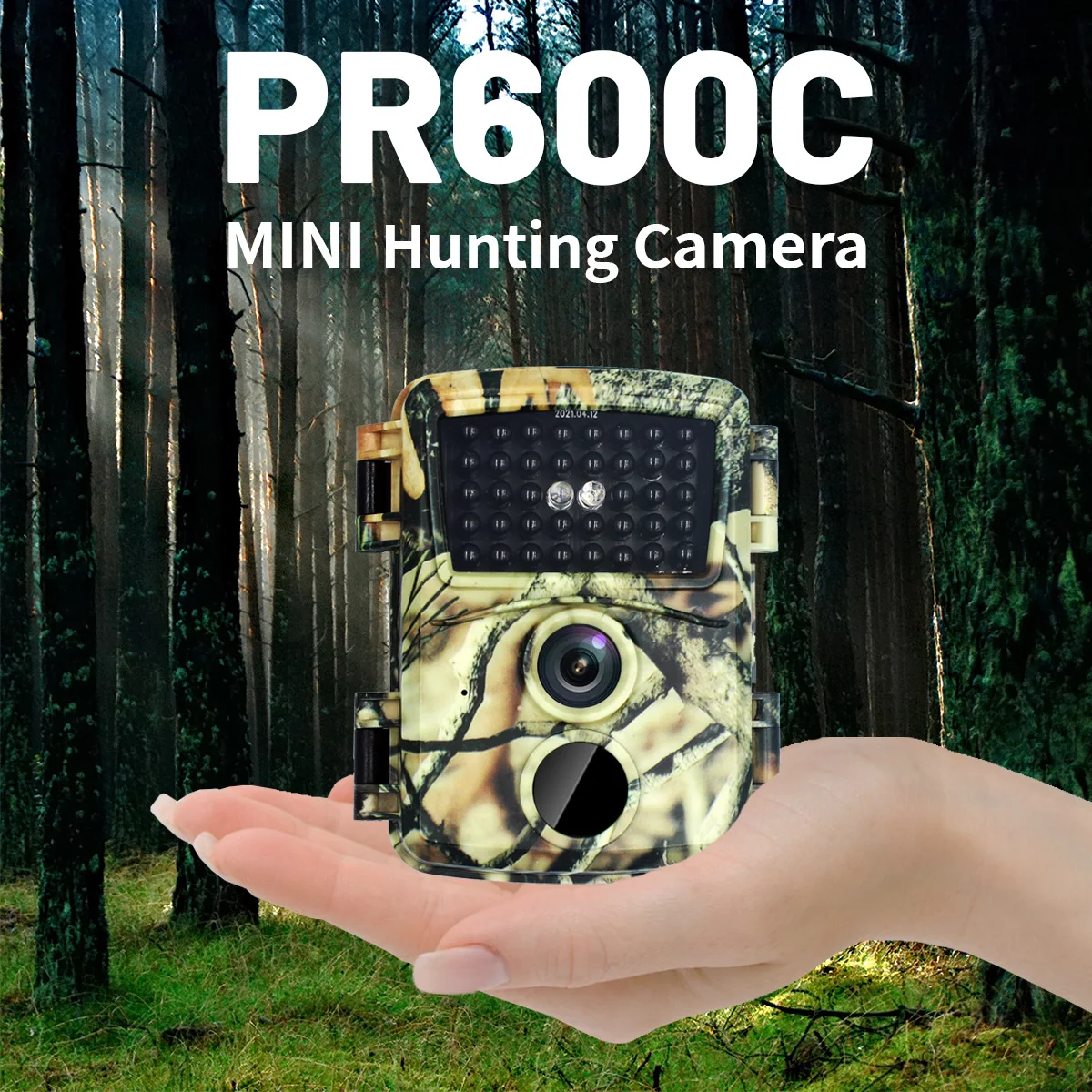 

Hunting Camera Mini Infrared Trail Camera Trigger Wildlife Scouting Motion Sensor Night Day Waterproof Cam Video Photos