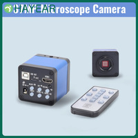 HAYEAR 37MP Inspection Microscope Camera 1080P HDMI USB Electronic Digital Video MagnifierFor Phone CPU PCB Soldering Repair