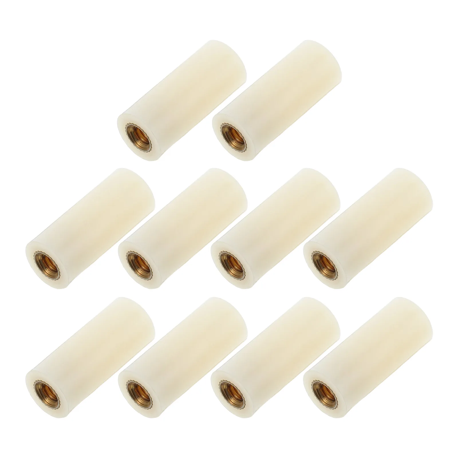 10 Stuks Pool Cue Adereindhulzen Schroef-Op 11 Mm Koperen Innerlijke Vervanging Tips Biljartkeu Schroefdraad Beentje Reparatie onderdelen Toernooi Gebruik