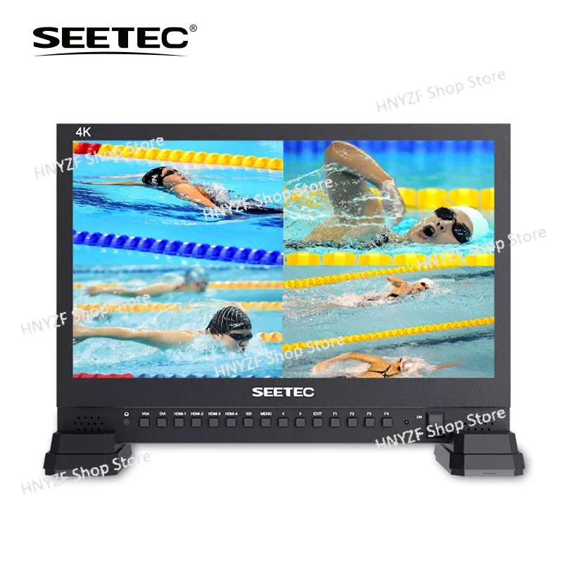 

SEETEC 4K156-9HS Quad HDMI Quad Screen Split Display 15.6 Inch 4K Director Monitor