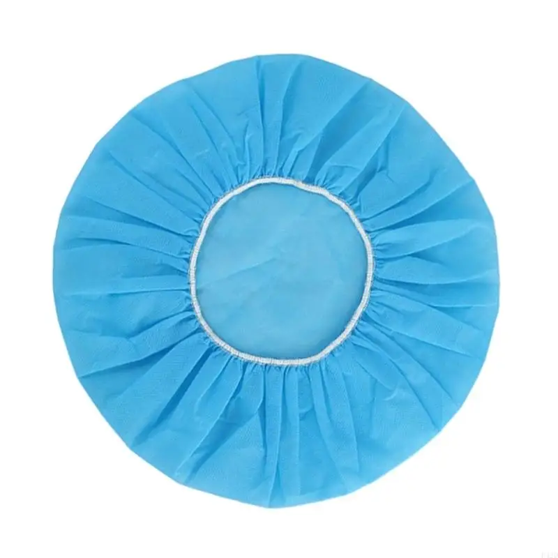 

F42D Stretchable Dustproof Head Cover Disposable Bouffants Caps Nonwoven Fabric Perfect For Industrial Service