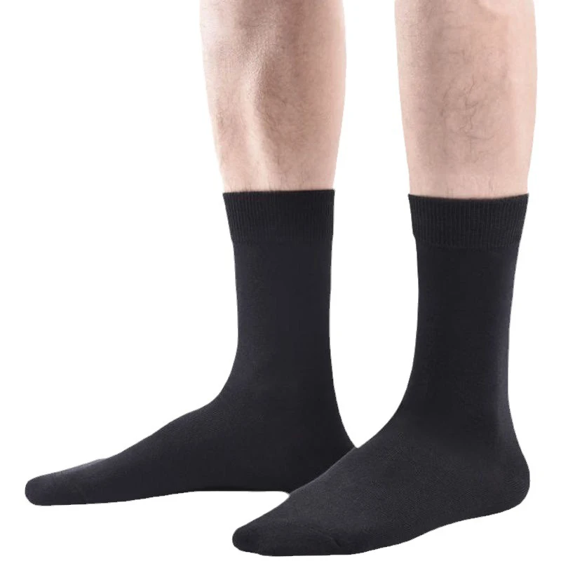 6Pairs New High Quality Men Socks Cotton Breathable Black White Business Spring Summer for Male sock Plus Size EU42-48