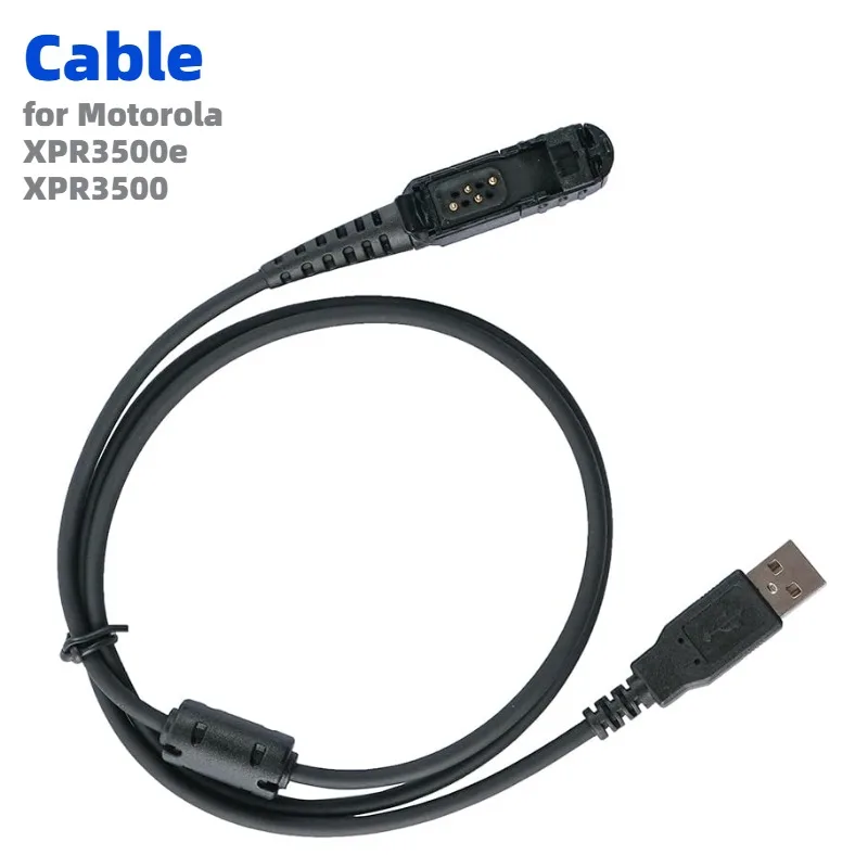 USB Programming Cable PMKN4115B for Motorola XPR3500e XPR3500 XPR3550 | for MotoTRBO Series XIR P6620 XIR P6600 E8600 E8608
