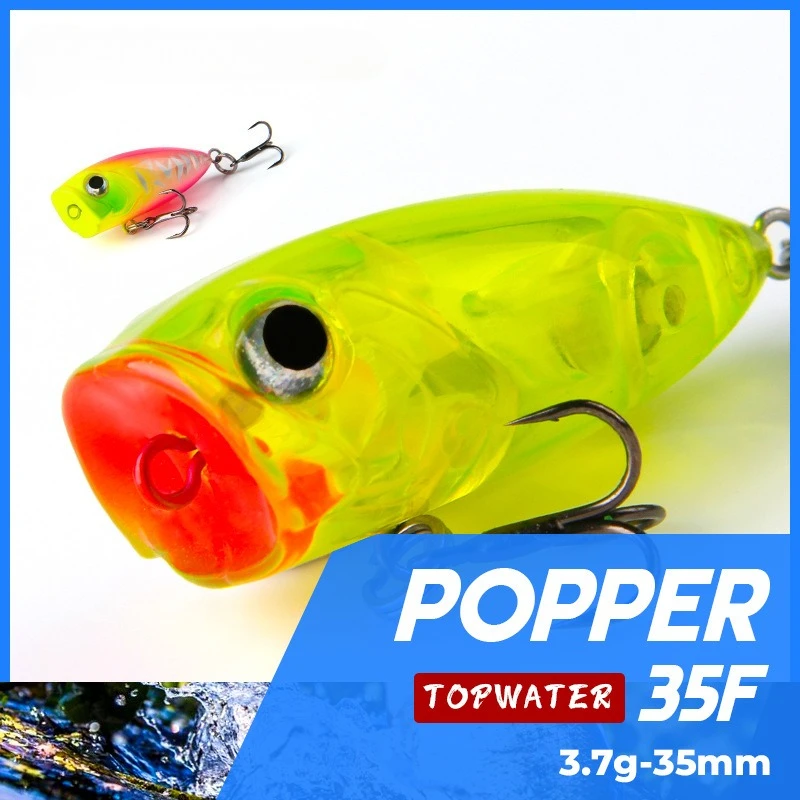 

Surface Series Micro Lure Artificial Bait Wave Craw 35mm 3.7g Stream Bass Lure for Smallmouth Bass