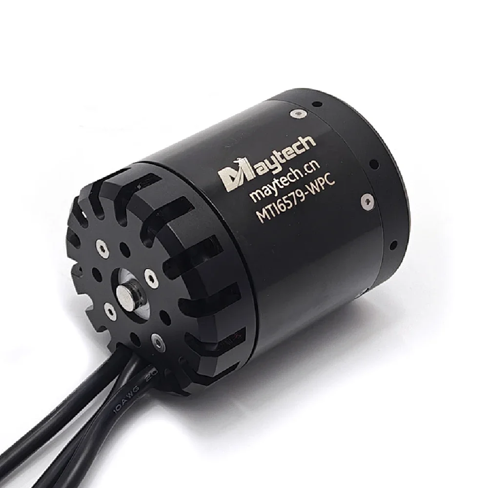 محرك مساعدة من رقائق Maytech 5500 وات 6579 مع شفرات معدنية قابلة للطي لتقوم بها بنفسك لوحة معززة من رقائق Efoil Tow Boogies ذات دفع عالي