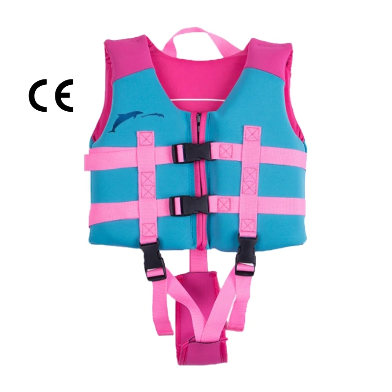Kids Swimming Life Jacket Vest 30- 50 lbs Approved Aids Paddling Surfing Safe Buckle Straps Saved Life Jackets Toddler Lifeguard view 6