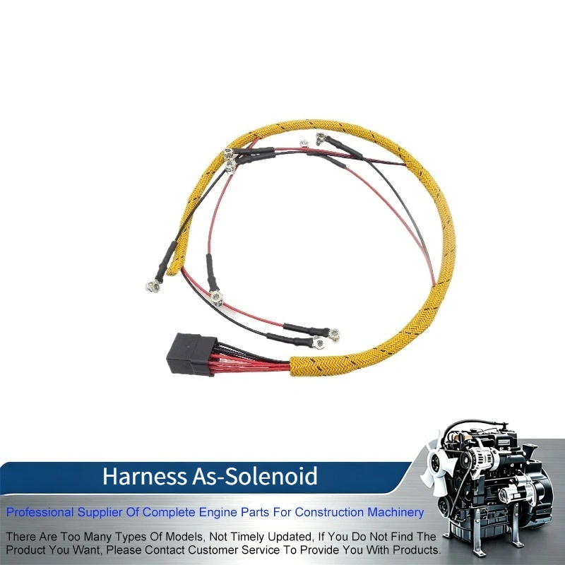 CA3054891 305-4891 3054891 Harness As-Solenoid For Caterpillar Engine C6.4 Excavator 311DLRR 312D 312DL 314DCR 315DL 319D