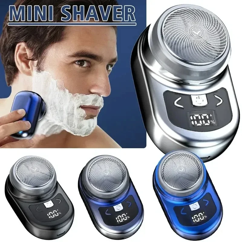 Electric Shaver Pocket Razor Mini Beard Shaver Men’s Grooming Tool Travel Razor