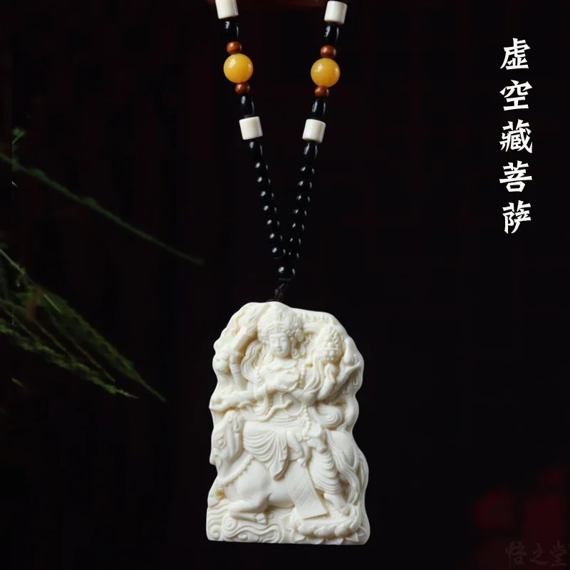 Ivory Nut Void Tibetan Bodhisattva Animal Buddha Chinese Zodiac Tiger Cow Pendant Buddha Car Hanging Crafts Hand Pieces Hand Toy