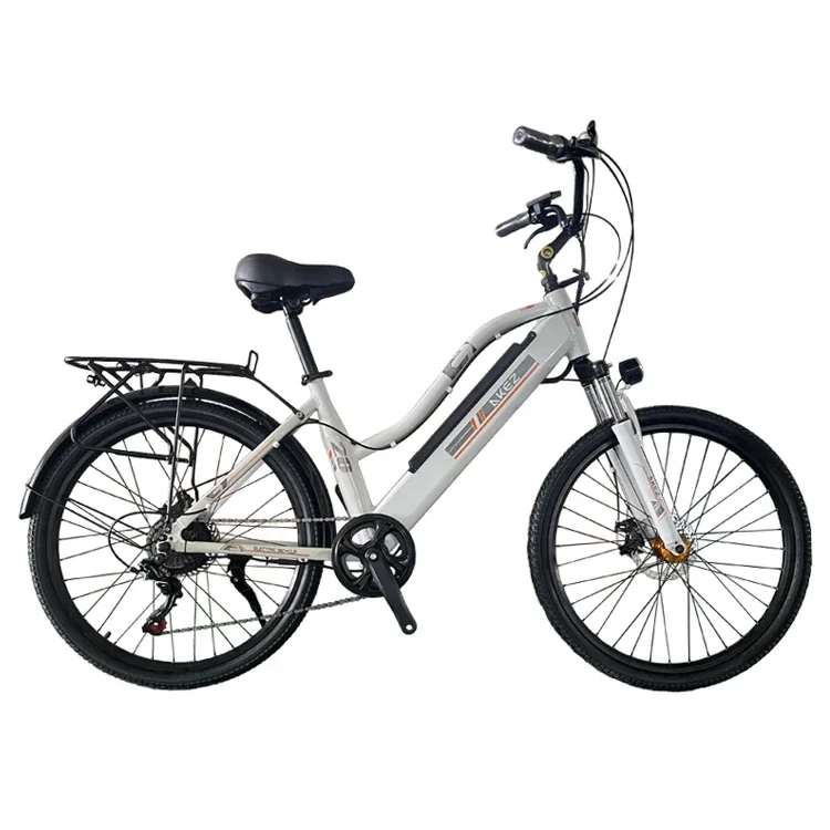 

City Electric bike for woman adults model popular bicycle made in China Strong 26 Inch Built-in battery City bicycle