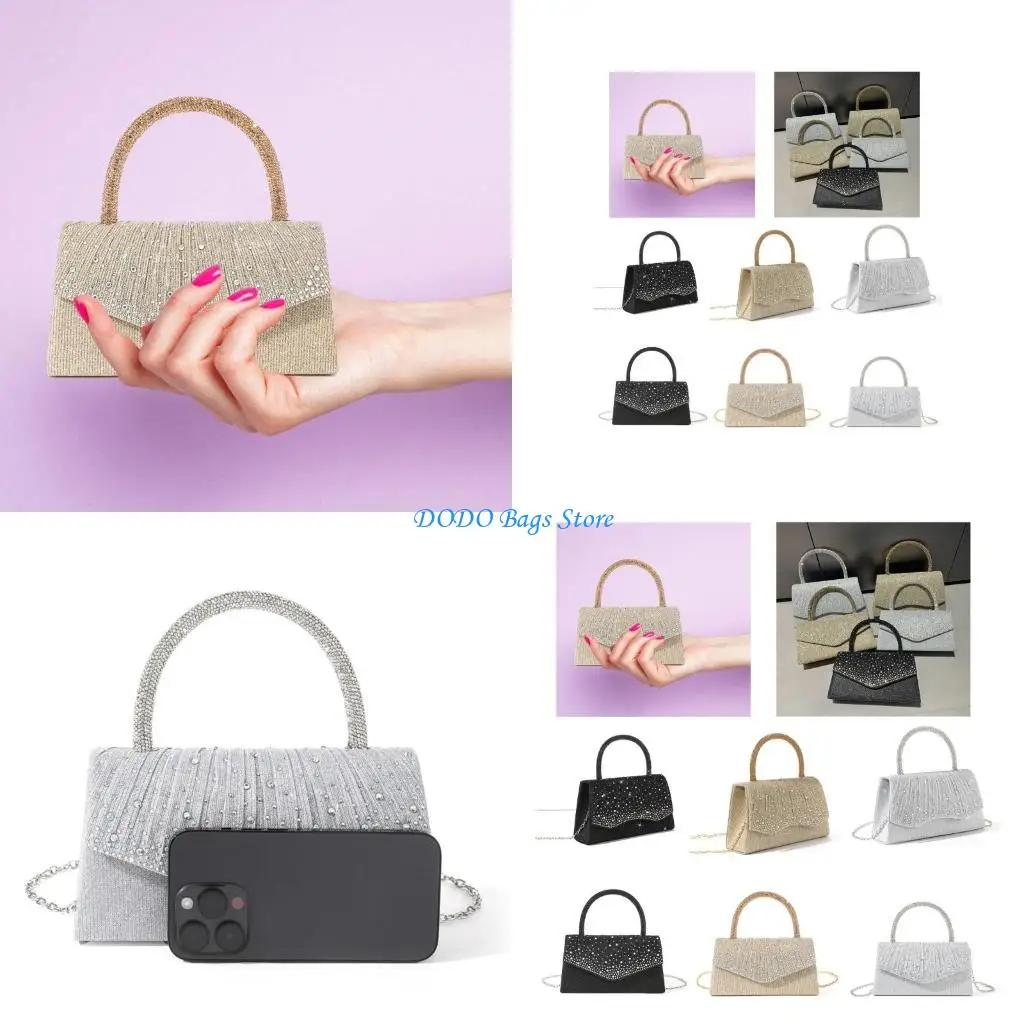 

Роскошные стразы с уникальной сумкой для свадьбы для свадебной сумки для свадьбы