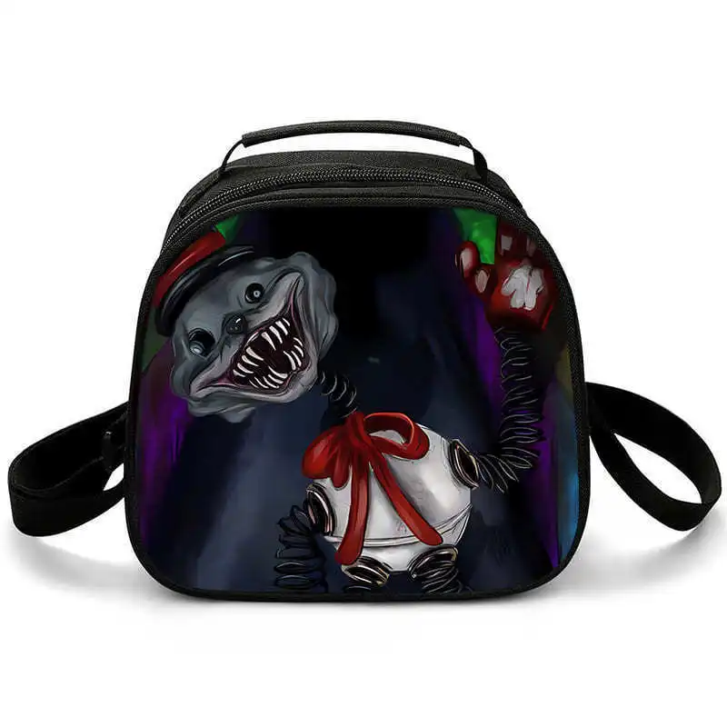 موضة Crossbody العثور على فرانكي نصف دائرة Lunchbox العزل الحراري الغذاء حقيبة الغداء ثلاثية الأبعاد مطبوعة معزول حقائب اليد أكياس الجليد